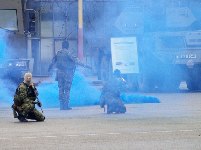 Dynamická ukázka taktické skupiny COMMANDOS
