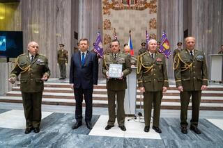 	 Vojenská policie oslavila 35 let