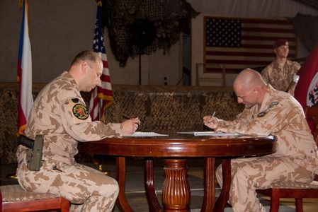 Vojáci 5. strážní roty BAF převzali operační úkol