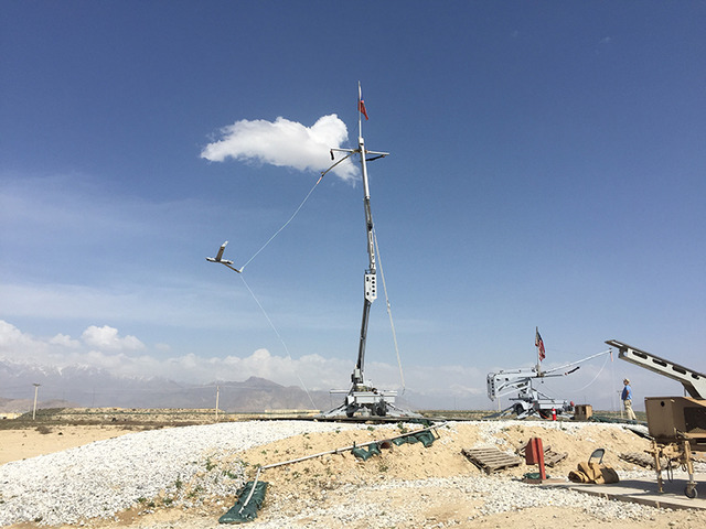  Přistání Czech UAV ScanEagle v denních podmínkách