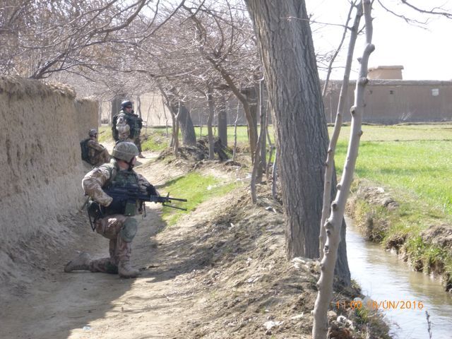 Patrola "SLE" v okolí Bagrámu