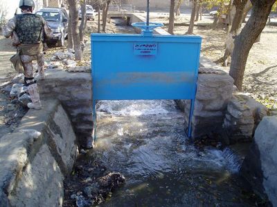 Stavidla projektu zavlažovacího kanálu 