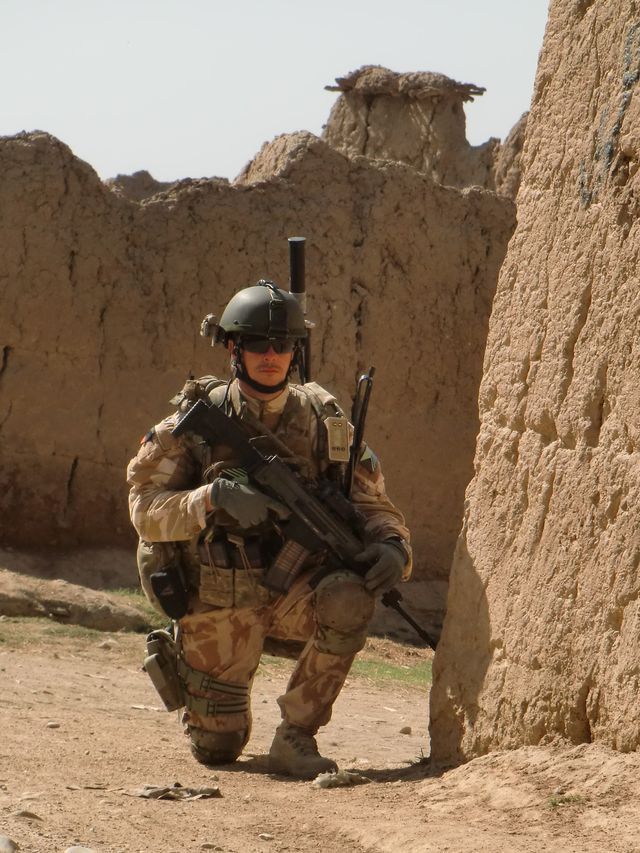 Patrola "SLE" v okolí letecké základny Bagrám