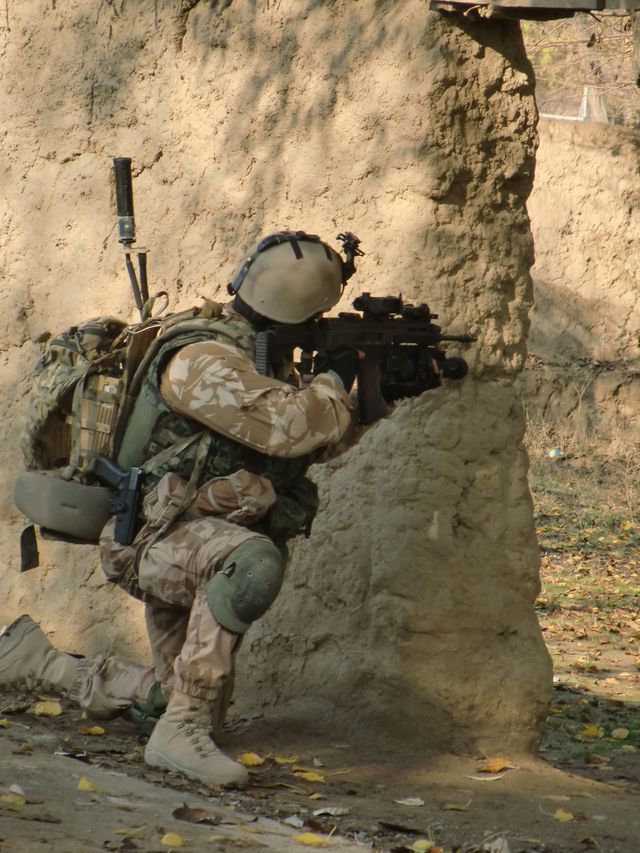 Patrola "SLE" v okolí letecké základny Bagrám