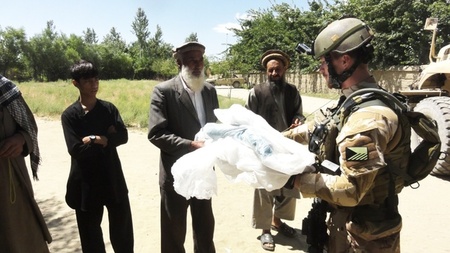 4. strážní rota pomáhá v Afghanistánu