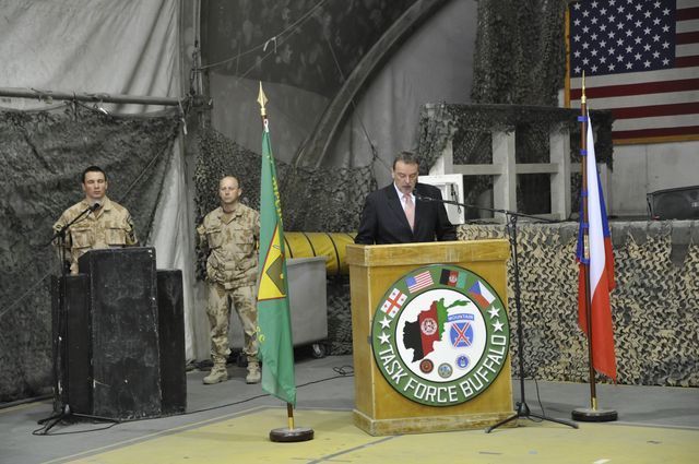 Vystoupení velvyslance ČR v Afghánistánu Miroslava Tomana