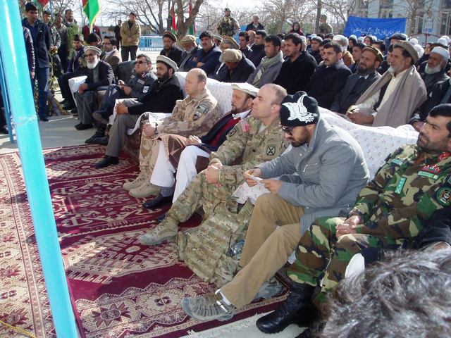 Hosté, učitelé a rodiče studentů