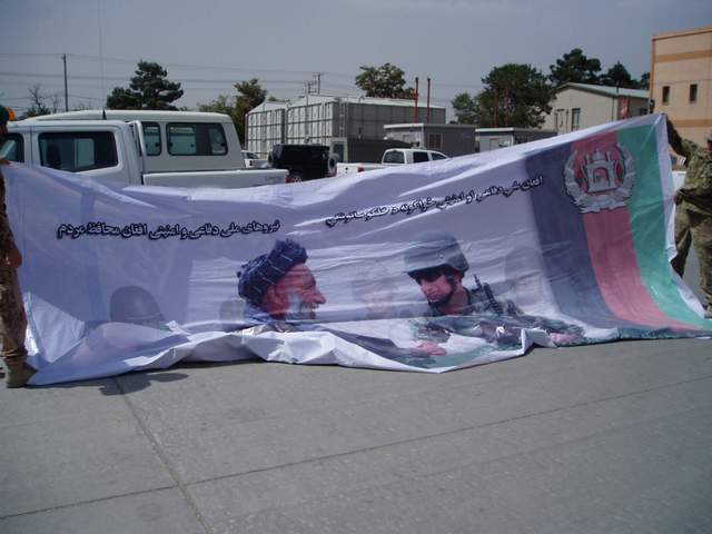 Informační plakát na propagaci ANDSF