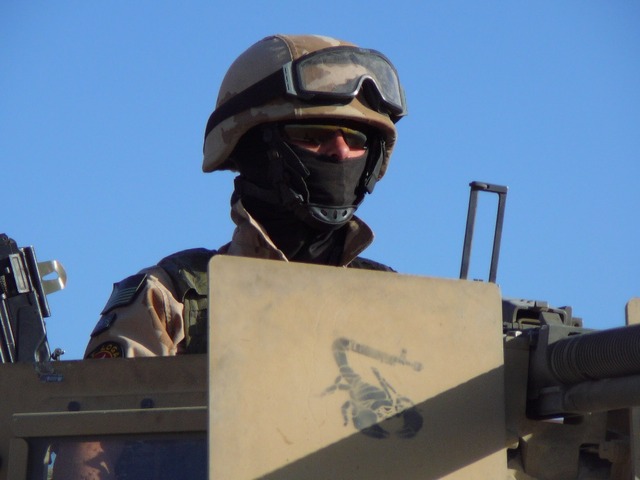 Rtm. Barbora P., příslušnice mobilního pozorovacího týmu