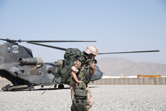 Standardní přeprava na území Afghánistánu