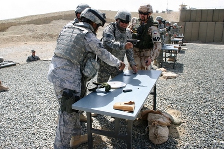 Společné střelby amerických PMO a české VP