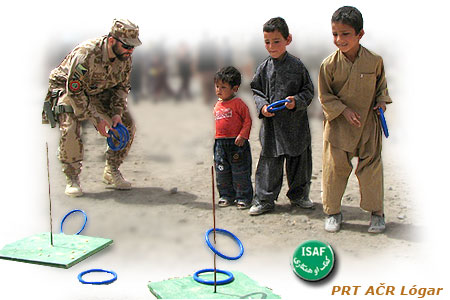 Afghánský den plný her