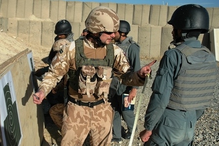Training Center Lógar cvičí afghánské policisty