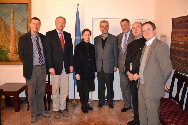 Delegace MO a MZV s Jánem Kubišem  