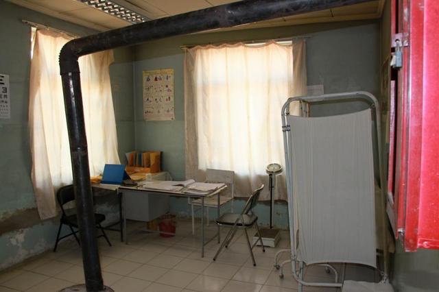 Vvyšetřovna lékaře v nemocnici v Gowmaranu