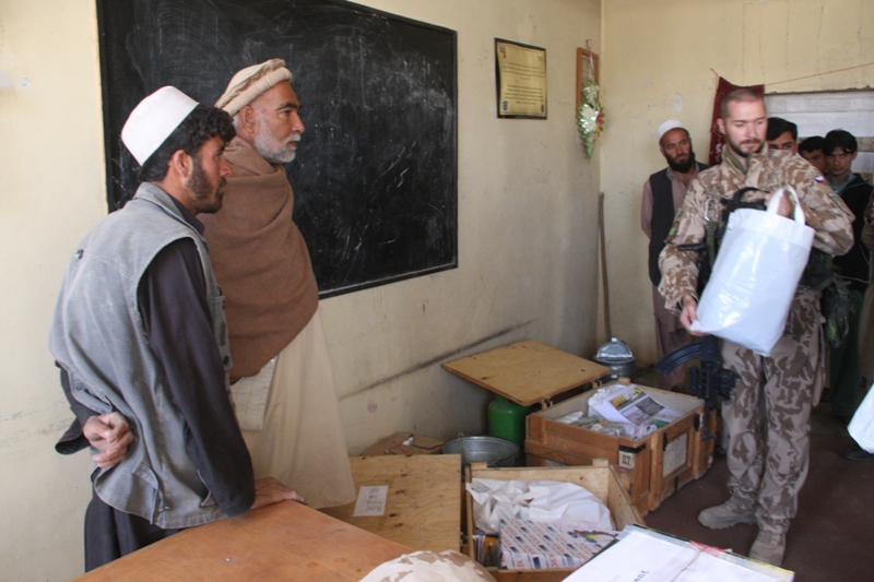 Školní pomůcky ve třídě