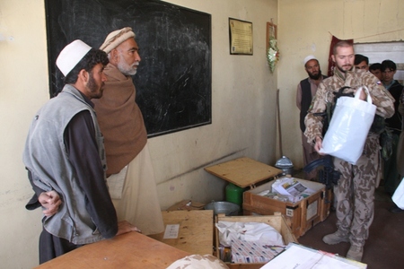 Školní pomůcky ve třídě