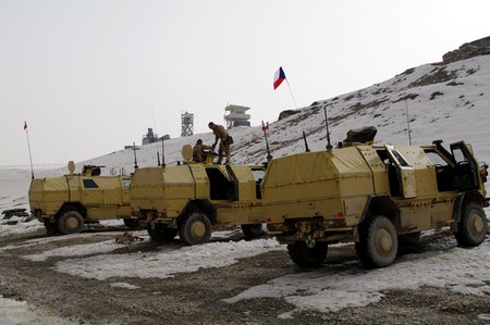 Preparing Dingo vehicles before departure