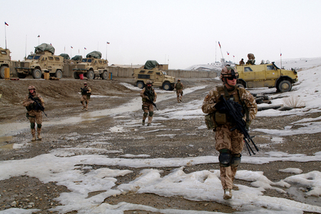 On feet patrol practice