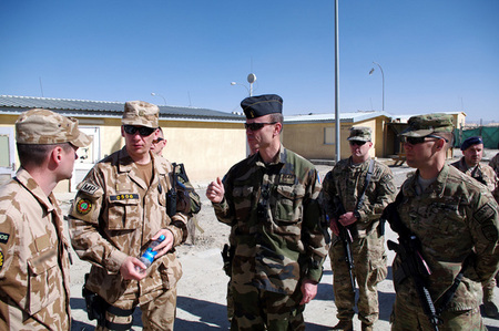 Češi seznámili generála francouzského četnictva se svými zkušenostmi při výcviku afghánské policie