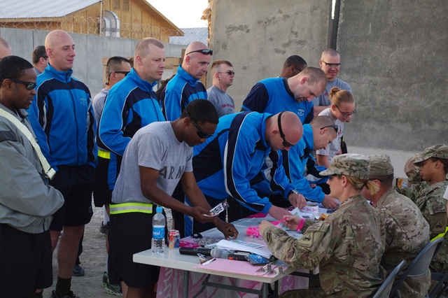 Registrace běžců 1