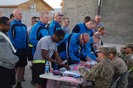 Registrace běžců 1