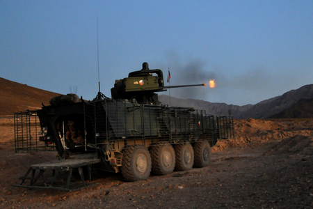 Kolový obrněný transportér M1 Pandur II CZ v zahraniční operaci 1