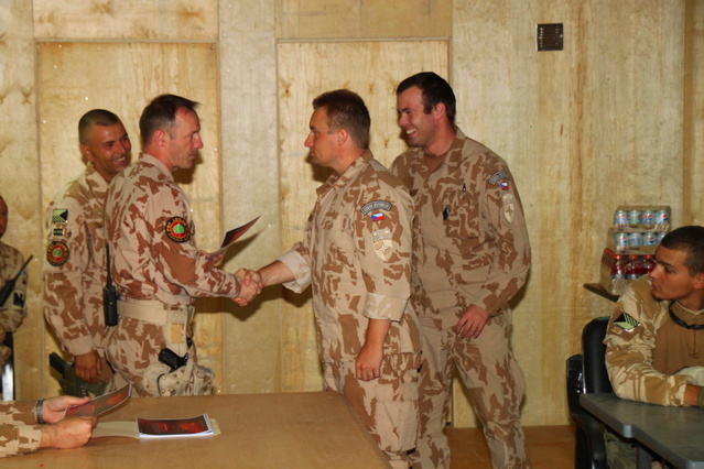 Přání šťastné cesty a poděkování za odvedenou práci