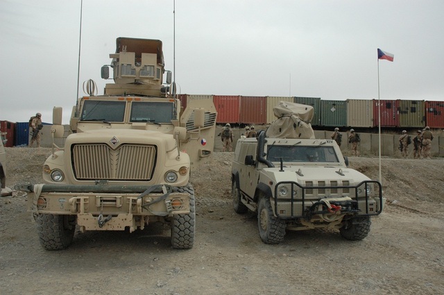 Vozový park - IVECO, MRAP