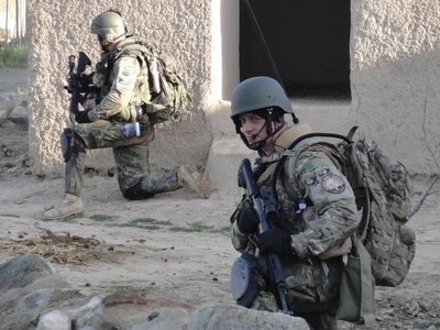 The last 2nd OMLT operation in Afghanistan
