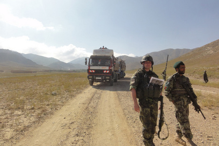 Transport of stolen oil tanks