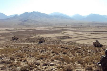 Fire support of CZE MRAP for US Explosive Ordnance Detachment