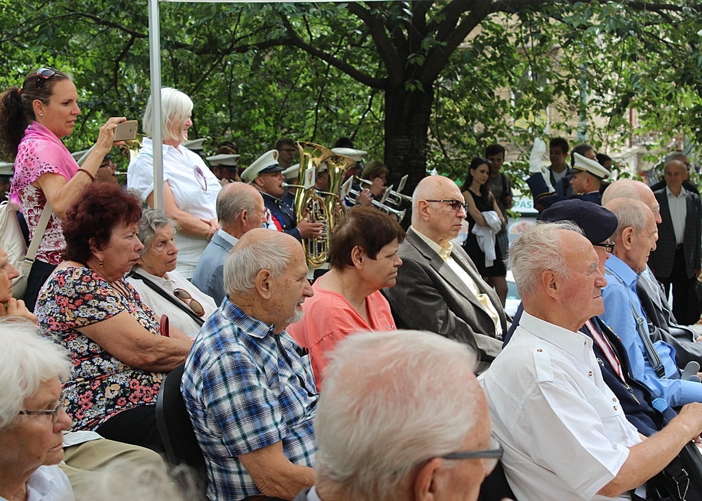 Mezi hosty pietního shromáždění byli také bývalí političtí vězni