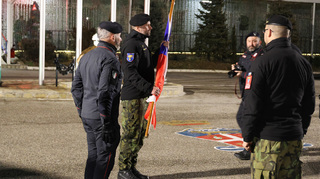 Ilustrační obrázek ke článkuVojenští policisté si v Prištině předali operační úkol