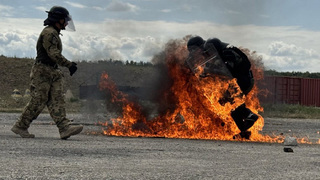 Ilustrační obrázek ke článkuČeští vojáci absolvovali náročný výcvik FirePhobia v rámci mise KFOR v Kosovu