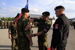 Ilustrační obrázek ke článkuV Kosovu se vystřídali čeští vojenští policisté