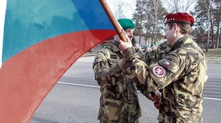 Ilustrační obrázek ke článkuV Lotyšsku se vystřídali čeští vojáci