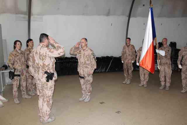  Podání hlášení před nastoupenými jednotkou