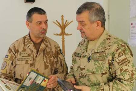 Náčelník Generálního štábu Ozbrojených sil Slovenské republiky navštívil české vojáky