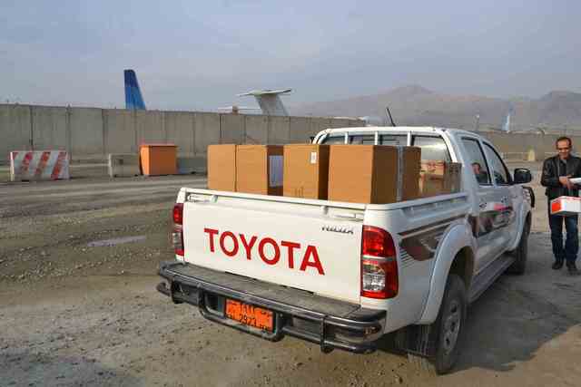  Plně naložené vozidlo s pomocí