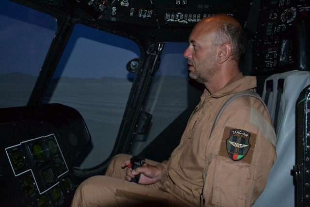 major Ivo Pacovský jako hlavní instruktor