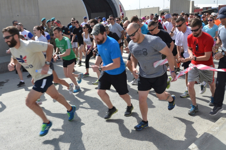 Sto padesát běžců na kábulské základně vzpomínalo na padlé české vojáky