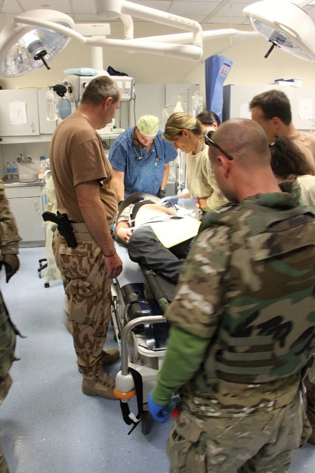 Vyšetřování pacieta v průběhu cvičení I