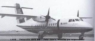 History: L-610 Transport Aircraft (a prototype not recommended to employ)