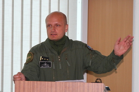 Colonel Libor Stefanik, Commander, 22 Air Base, Namest nad Oslavou
