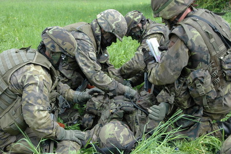 First aid in injury