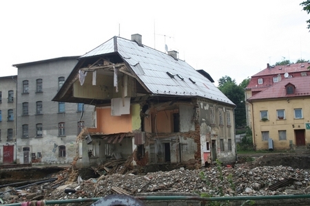 Character of the flood at Liberec region