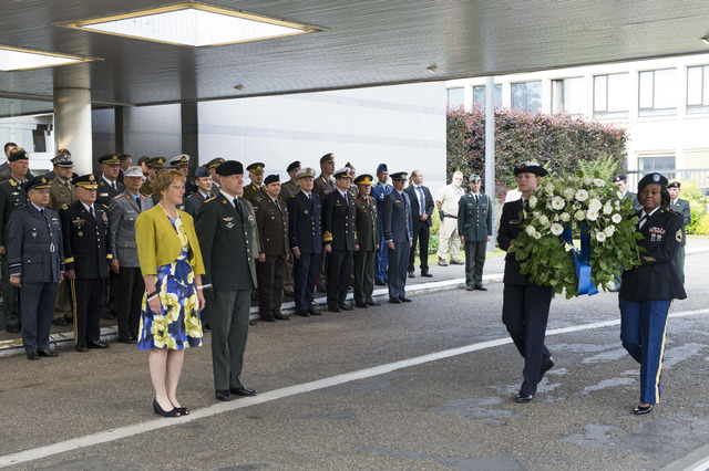 Zahájení ceremoniálu v Bruselu