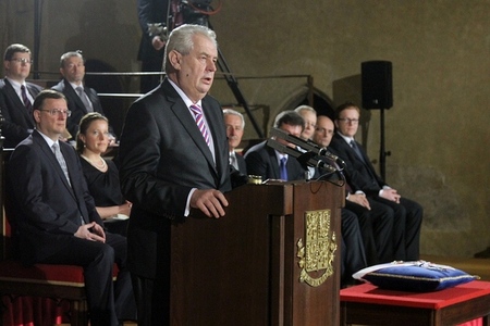 President Milos Zeman's inauguration address