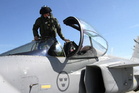  Pilot letounu JAS-39 Gripen Vzdušných sil Švédského království